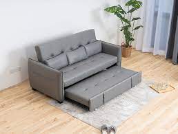 Masseo Extendable Sofa Bed Tech Fabric