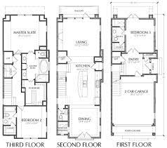 Townhomes Townhouse Floor Plans Urban