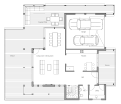 House Plan With Very Large Balcony