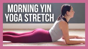 morning yin yoga stretch for beginners
