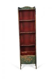 So instead of painting it i updated in 3 other ways! American Art Deco Style Painted Bookcase