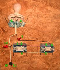 The common pole and second pole of the first switch are connected to the corresponding poles of the. 3 Way Switch Wiring Methods Electrician 101