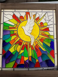 stained glass munial art design
