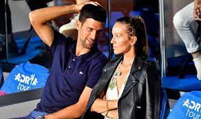 Serbian tennis player novak djokovic on tuesday confirmed that he has contracted coronavirus. Novak Djokovic Wife Meet French Open Star S Wife Jelena How Many Children Do They Have Tennis Sport Express Co Uk