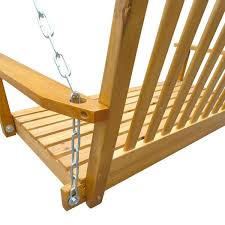 Teak Wood Porch Swing