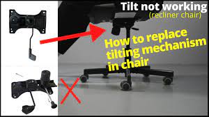 office chair tilt mechanism repair