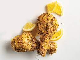 Lemon Pepper Chicken Drumsticks Fried gambar png