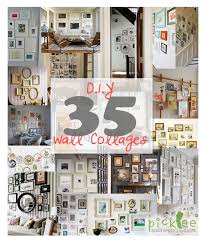 Lovely Chaos Decor Diy Wall Collage