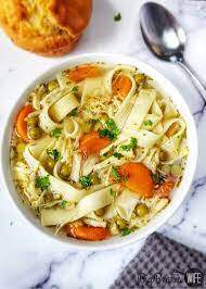 Easy Chicken Noodle Soup With Canned Chicken gambar png