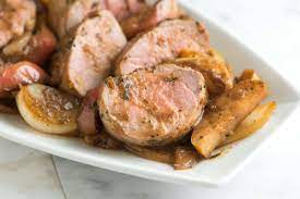 juicy roasted pork tenderloin