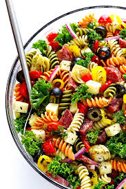 rainbow antipasto pasta salad gimme