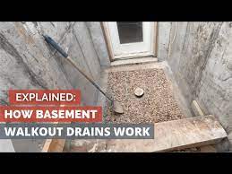 Basement Walkout Drains Work