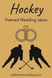 hockey themed wedding 100 ideas