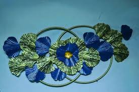 Multicolor Handcrafted Metal Flower