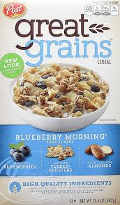 is blueberry morning cereal healthy