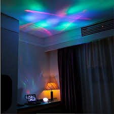 Color Changing Led Night Light Lamp Led Light Projector Aurora Borealis Projector Decorative Light Mood Light Mp3 Players For Nursery Kids Room Red