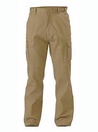 Bisley Workwear Bpc6007 Original 8 Pocket Mens Cargo Pant Khaki Size 107r New Ebay