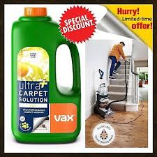 vax ultra plus carpet cleaning solution