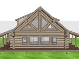 log cabin designs and floor plans