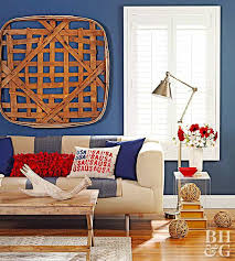 blue decor ideas for patriotic decor