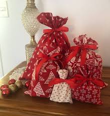 reusable christmas gift bags nordic