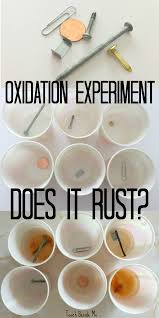 oxidation experiment does it rust
