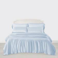 Blue Silk Bed Linen From The Finest