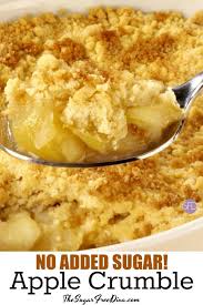 Unfortunately, being diabetic means that you need to keep a close eye on your blood sugar. No Added Sugar Apple Crumble The Sugar Free Diva How To Make