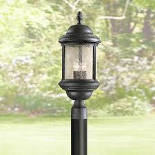 High Outdoor Post Mounted Light