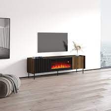 Brandy 180 Bl Ef Fireplace Tv Stand In