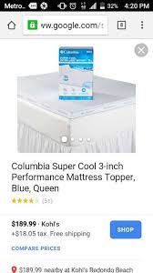 performance mattress topper