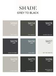 Shade Black To Grey Hydro Wood Paint
