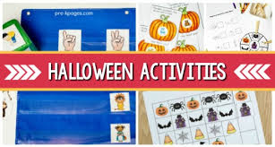 Halloween Theme Pre K Preschool Kindergarten
