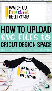 upload svg files in cricut design e