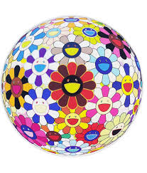 Takashi murakami releases kaikai kiki flower collab with readymade. Takashi Murakami Flower Ball Lots Of Colors Famous Art Books And Collectibles