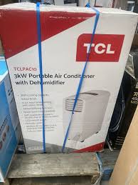 tcl tclpac10 3kw portable air