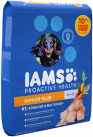 Iams Proactive Health Senior Plus Large Breed Dry Dog Food 15 Lb Bag