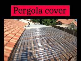 Clear Roofing Over Pergola Diy