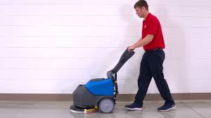 how to set up auto floor scrubber you