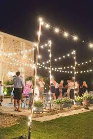 a dance floor for an outdoor wedding