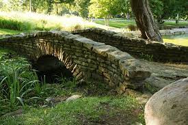 Stone Bridge Garden Bridge Gothic