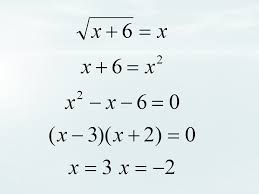 Radical Functions And Equations