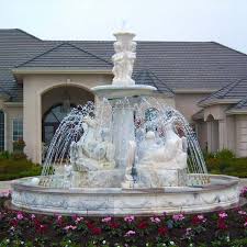 Outdoor Stone Fountains For