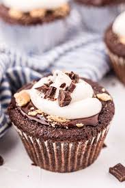 s mores cupcakes recipe shugary sweets