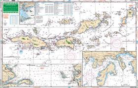 Caribbean Islands Nautical And Fishing Charts And Maps