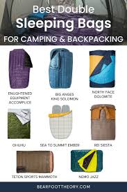 best double sleeping bags quilts for