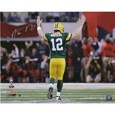 Aaron rodgers football jerseys, tees, and more are at the official online store of the nfl. Aaron Rodgers Green Bay Packers Fanatics Authentic Autographed 16 X 20 Super Bowl Xlv Touchdown Celebration Pho Superbowl Xlv Rodgers Green Bay Aaron Rodgers