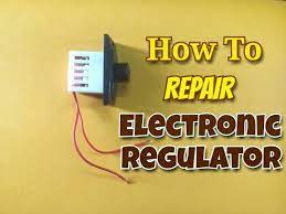 repair electronic fan regulator switch