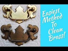 how to easily clean all brass silver
