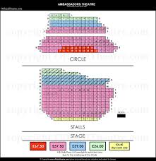 Ambassadors Theatre London Seat Map And Prices For Ghost Stories